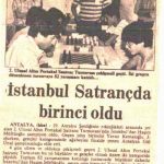 19. Altın Portakal 2. Satranç Turnuvası 02 - 09 Ekim 1982