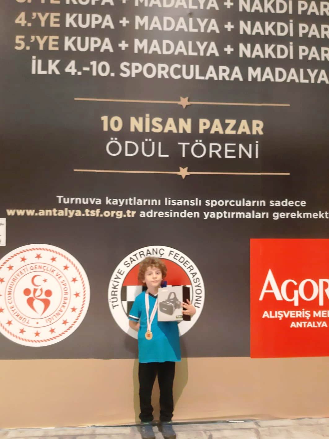 2022 Antalya TSF Agora AVM Antalya Turizm Haftası Satranç Turnuvası Büyük Ustalar Satranç Kulübü GMCC Onur Alacaba