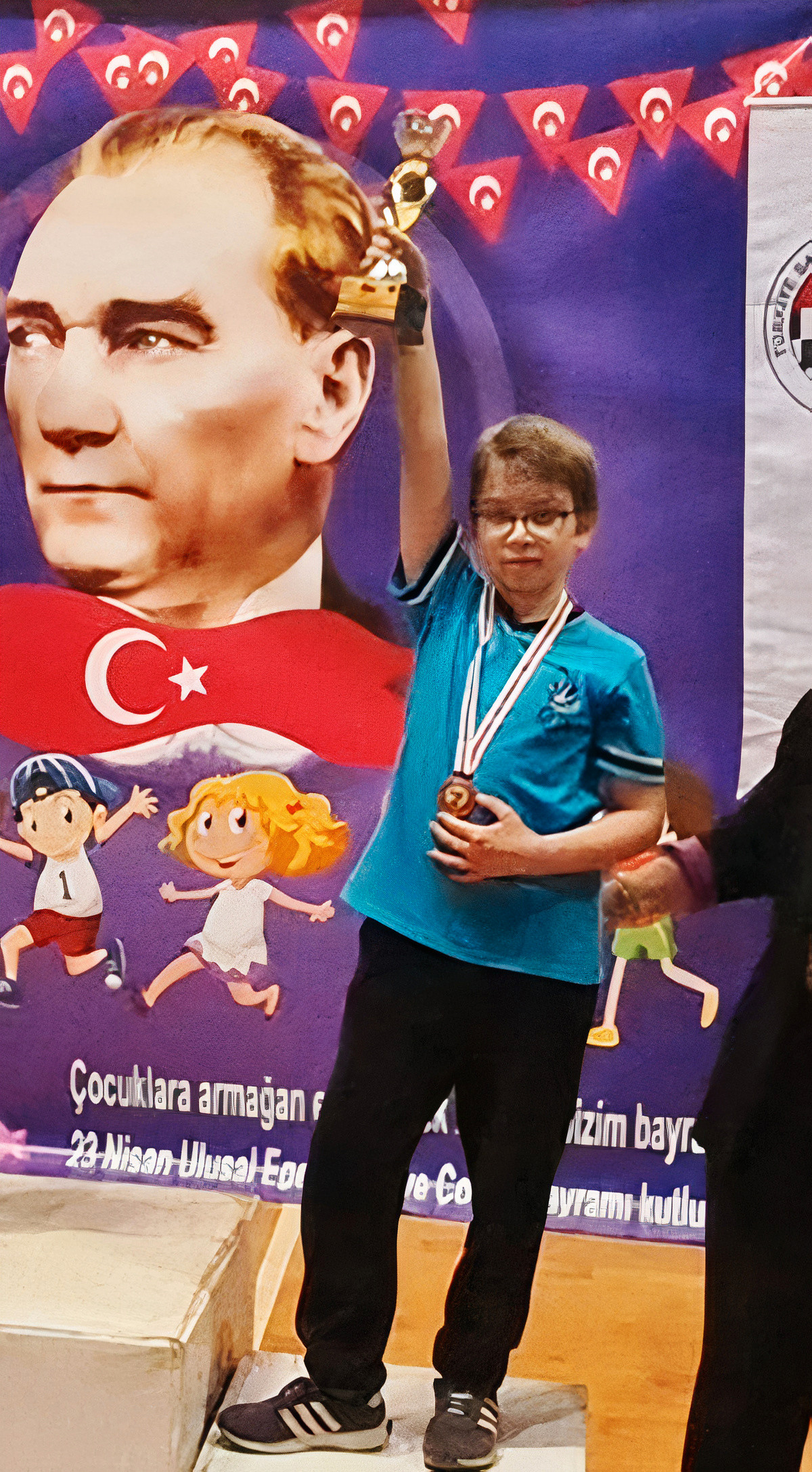 2023 TSF Antalya Alanya 23 Nisan Ulusal Egemenlik ve Çocuk Bayramı Satranç Turnuvası Büyük Ustalar Satranç Kulübü GMCC FA Onur Alacaba