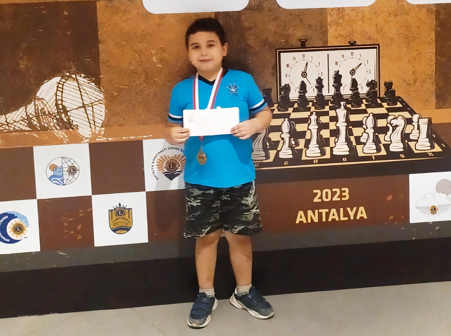 2023 TSF Antalya Lions Kulüpleri Satranç Turnuvası Büyük Ustalar Satranç Kulübü GMCC FA Onur Alacaba