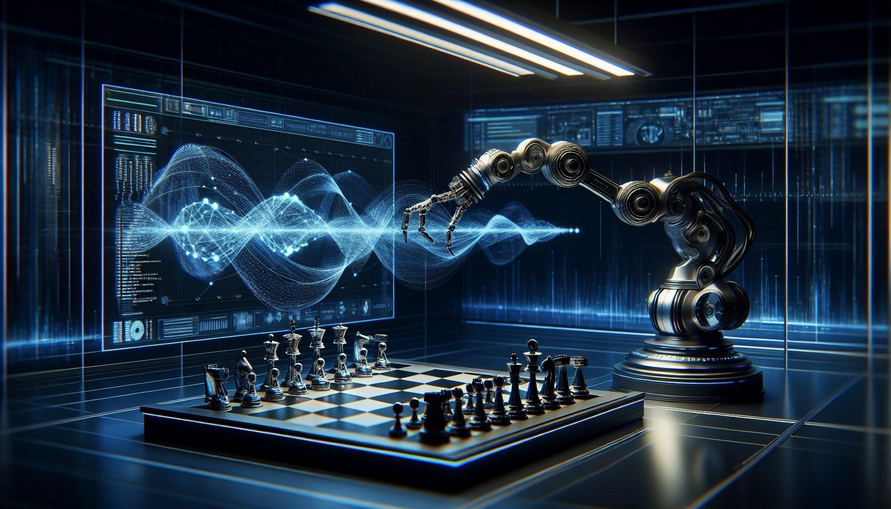 Robot ve satranç tahtası ile yapay zekâ ve satranç teknolojileri antalya