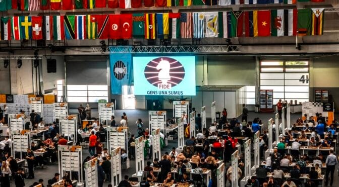 46. FIDE Satranç Olimpiyatı 2026 Semerkant satranç salonu