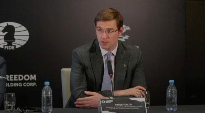 2026 FIDE Başkanlık Seçimi Timur Turlov