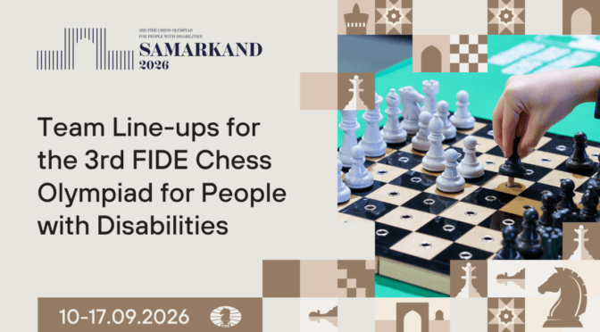 2026 FIDE Engelliler Satranç Olimpiyatı Semerkant
