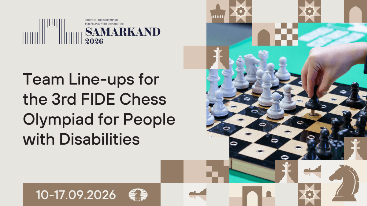 2026 FIDE Engelliler Satranç Olimpiyatı Semerkant